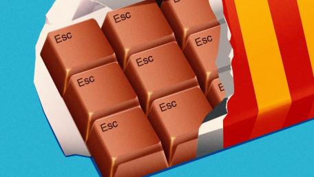 Chocolate Esc wallpaper