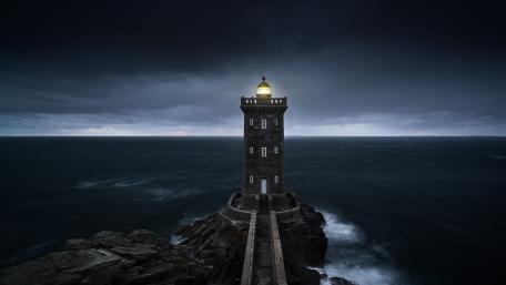 Lighthouse of Kermorvan wallpaper