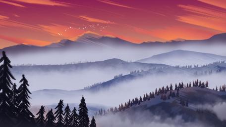 Artistic Landscape wallpaper