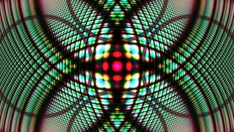 Mesmerizing Symmetrical Patterns of Light and Color wallpaper