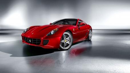 Dreamy Red Ferrari 599 GTB Fiorano Wallpaper wallpaper