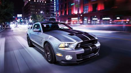 Sleek Power of the Shelby Mustang wallpaper