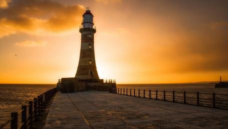 Roker Lighthouse wallpaper