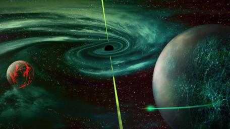 Mystical Planetary Vision in 5K wallpaper