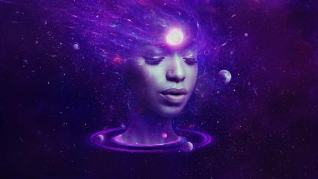 Cosmic Awakening of the Third Eye wallpaper