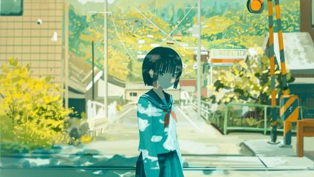 School Girl wallpaper