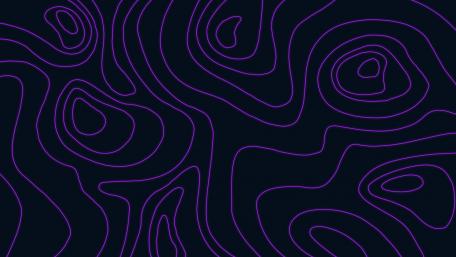Mesmerizing Purple Flow Patterns on Black wallpaper