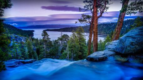 Lake Tahoe from Eagle Falls wallpaper