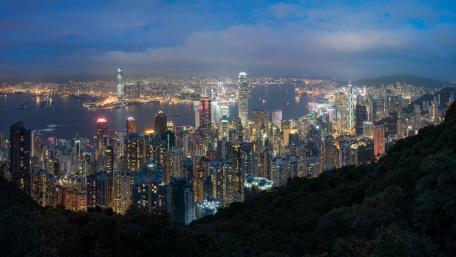 View from Victoria Peak wallpaper