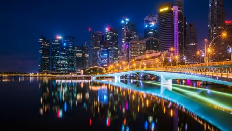 Esplanade Bridge wallpaper