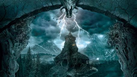 Gothic fantasy art wallpaper