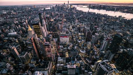 Manhattan skyline wallpaper