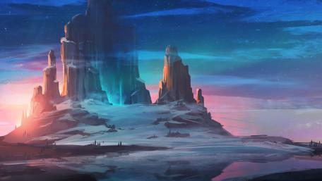 Tundra Ruins wallpaper