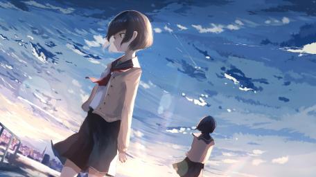 Whispers of Youth in the Sky wallpaper