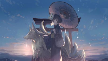 Mystical Journey at Twilight wallpaper