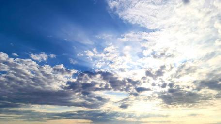 Sunset at sea wallpaper
