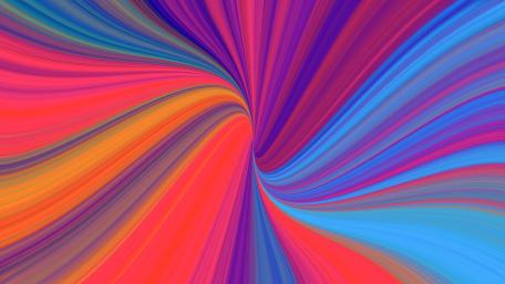 Vibrant Swirls of Colorful Waves wallpaper