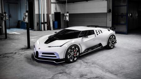 Sleek Elegance of the Bugatti Centodieci wallpaper
