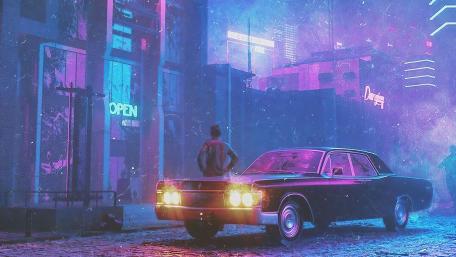 Vapor rider wallpaper