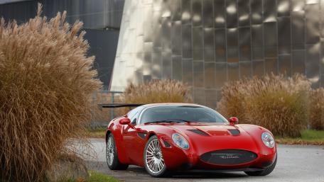 Dreamy Maserati Zagato Mostro in Stunning Red Finish wallpaper