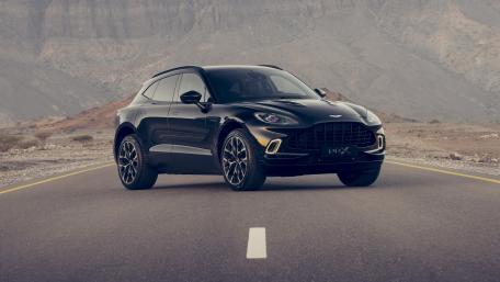 Sleek Aston Martin DBX SUV Wallpaper wallpaper