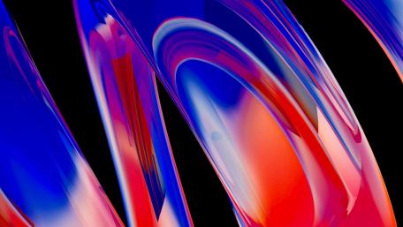 Vibrant Curves in Motion wallpaper