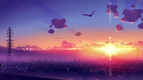 sunset wallpaper