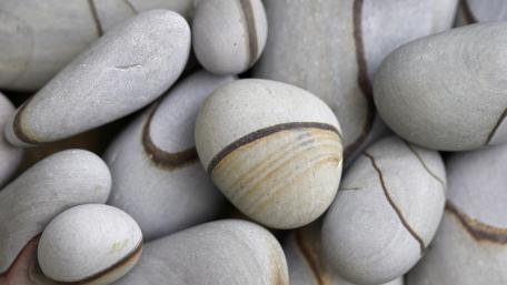 Gray Pebbles Abstract Design for Serenity and Calmness wallpaper