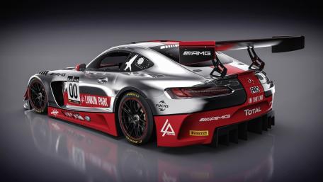 Sleek Mercedes-Benz AMG GT3 Wallpaper wallpaper