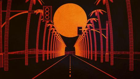 Burnwave wallpaper