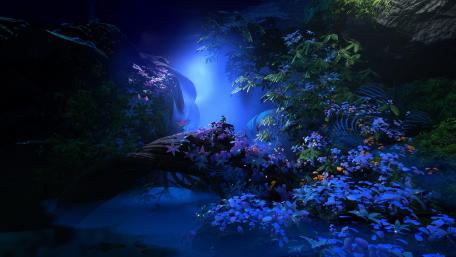 Blue Forest wallpaper