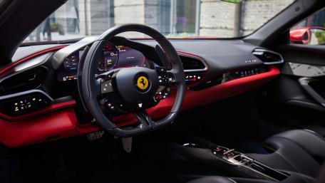Ferrari Interior Elegance wallpaper