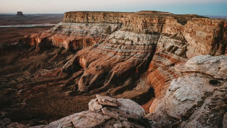 Sandstone cliffs wallpaper