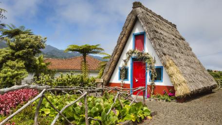 Santana Typical House wallpaper