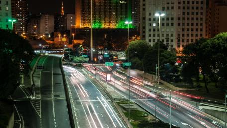 Avenida 23 de Maio in São Paulo wallpaper