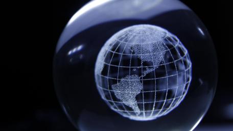 Global Sphere in 3D Clarity wallpaper