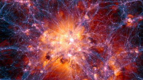 Cosmic Inferno Dreamscape wallpaper
