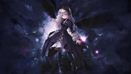 Mystic Nocturne Anime Elegance wallpaper