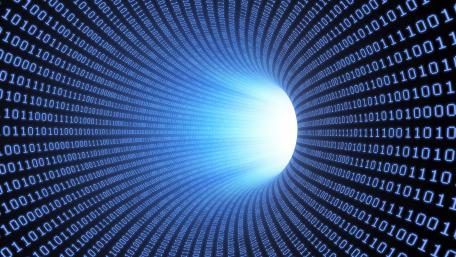 Binary tube wallpaper