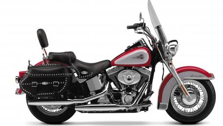 Classic Harley-Davidson Softail Motorcycle Wallpaper wallpaper