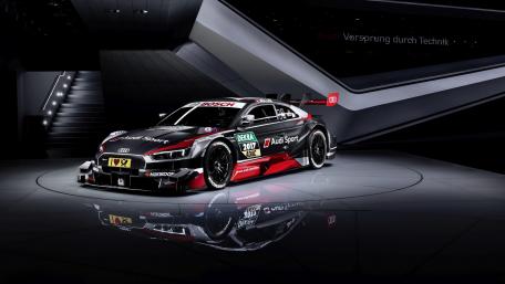 Audi RS5 Racing Excellence in 4K wallpaper