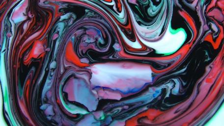 Vibrant Liquid Marble Art wallpaper