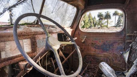 Forgotten Classic Truck Interiors wallpaper