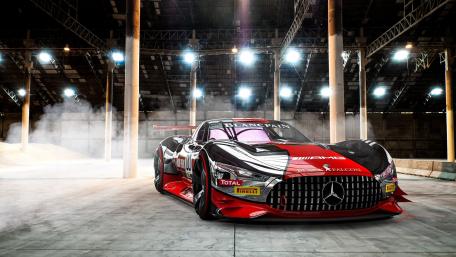 Fierce Mercedes-Benz Racing Dream Car Wallpaper wallpaper