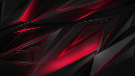 Crimson Streaks in the Abyss wallpaper