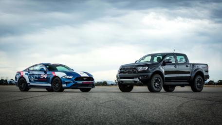 Powerful Ford Legends on Display wallpaper