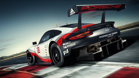 Porsche 911 GT3 RSR Unleashed on the Racetrack wallpaper