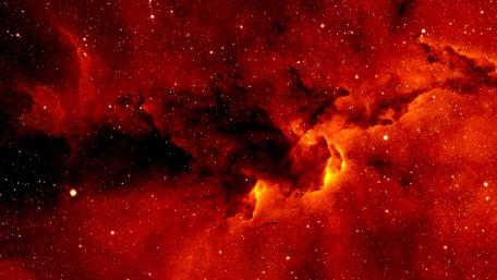 Red Galaxy wallpaper