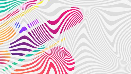 Vibrant Abstract Waves for Modern Spaces wallpaper