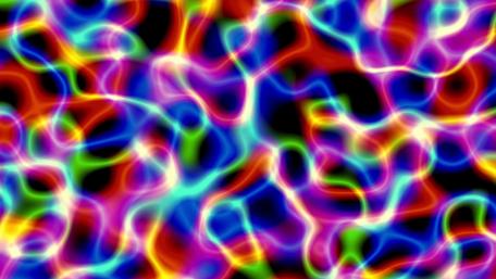 Vibrant Neon Waves for Your Space wallpaper